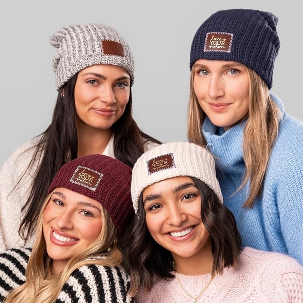 Love Your Melon Slouchy Beanie - Tan